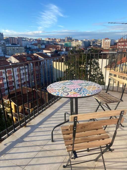 Apartament Acogedor Loft Con Vistas A La Ciudad Santander Zewnętrze zdjęcie
