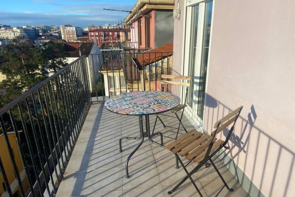 Apartament Acogedor Loft Con Vistas A La Ciudad Santander Zewnętrze zdjęcie